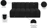 Arc Vegan Leather Modular Sofa - Luxurious Design with Deep Channel Tufting for Chic Interiors