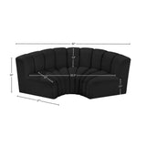 Arc Vegan Leather Modular Sofa – Elevate Your Space with Timeless Sophistication and Versatile Design!