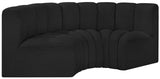 Arc Vegan Leather Modular Sofa – Elevate Your Space with Timeless Sophistication and Versatile Design!