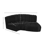 Arc Vegan Leather Modular Sofa - Luxurious, Versatile Design Perfect for Chic Living Spaces and More