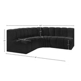 Arc Vegan Leather Modular Sofa - Elevate Your Space with Luxurious Design and Versatile Comfort