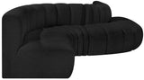 Arc Vegan Leather Modular Sofa – Elevate Your Space with Timeless Sophistication and Versatile Style