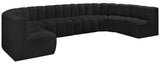 Arc Vegan Leather Modular Sofa - Elevate Your Space with Timeless Luxury and Versatile Design