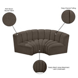Arc Vegan Leather Modular Sofa – Elevate Your Space with Timeless Sophistication and Versatile Design!