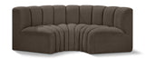 Arc Vegan Leather Modular Sofa – Elevate Your Space with Timeless Sophistication and Versatile Design!
