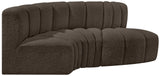 Arc Vegan Leather Modular Sofa - Luxurious, Versatile Design Perfect for Chic Living Spaces and More