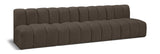 Arc Vegan Leather Modular Sofa: Elevate Your Space with Timeless Sophistication and Versatile Design