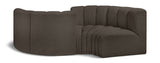 Arc Vegan Leather Modular Sofa - Elevate Your Space with Timeless Sophistication and Versatile Design