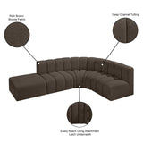 Arc Vegan Leather Modular Sofa: Elevate Your Space with Timeless Sophistication and Versatile Design