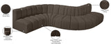 Arc Vegan Leather Modular Sofa – Elevate Your Space with Timeless Sophistication and Versatile Style