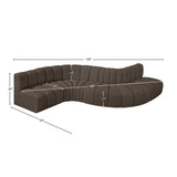 Arc Vegan Leather Modular Sofa – Elevate Your Space with Timeless Sophistication and Versatile Style