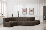 Arc Vegan Leather Modular Sofa – Elevate Your Space with Timeless Sophistication and Versatile Style