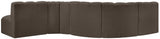 Arc Vegan Leather Modular Sofa – Elevate Your Space with Timeless Sophistication and Versatile Style