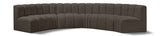 Arc Vegan Leather Modular Sofa - Elevate Your Space with Timeless Luxury and Versatile Design Options