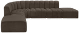 Arc Vegan Leather Modular Sofa – A Stylish, Versatile Statement Piece for Modern Living Spaces