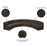 Arc Vegan Leather Modular Sofa – Elevate Your Space with Timeless Elegance and Versatile Design