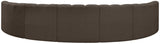 Arc Vegan Leather Modular Sofa – Elevate Your Space with Timeless Elegance and Versatile Design