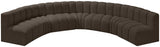 Arc Vegan Leather Modular Sofa – Elevate Your Space with Timeless Elegance and Versatile Design