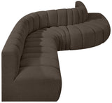 Arc Vegan Leather Modular Sofa - Elevate Your Space with Timeless Luxury and Versatile Comfort Today!