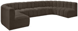 Arc Vegan Leather Modular Sofa - Elevate Your Space with Timeless Luxury and Versatile Design