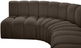 Arc Vegan Leather Modular Sofa - Elevate Your Space with Timeless Luxury and Versatile Design