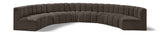 Arc Vegan Leather Modular Sofa – Elevate Your Space with Timeless Sophistication and Versatile Design