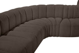 Arc Vegan Leather Modular Sofa – Elevate Your Space with Timeless Sophistication and Versatile Design
