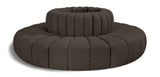 Arc Vegan Leather Modular Sofa - Elevate Your Space with Timeless Luxury and Versatile Design