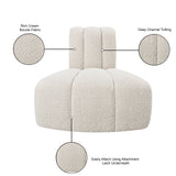 Arc Vegan Leather Modular Corner Chair - Elevate Your Space with Modern Luxury and Timeless Design