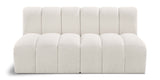 Arc Vegan Leather Modular Sofa - Luxurious Design with Deep Channel Tufting for Chic Interiors