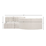 Arc Vegan Leather Modular Sofa - Elevate Your Space with Timeless Sophistication and Versatile Design