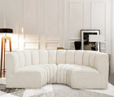 Arc Vegan Leather Modular Sofa - Elevate Your Space with Luxurious Design and Versatile Style Options