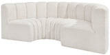 Arc Vegan Leather Modular Sofa - Elevate Your Space with Luxurious Design and Versatile Style Options