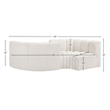 Arc Vegan Leather Modular Sofa - Elevate Your Space with Timeless Sophistication and Versatile Design