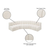 Arc Vegan Leather Modular Sofa: Elevate Your Space with Luxurious Comfort and Modern Versatility