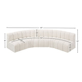 Arc Vegan Leather Modular Sofa: Elevate Your Space with Luxurious Comfort and Modern Versatility