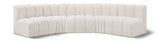 Arc Vegan Leather Modular Sofa: Elevate Your Space with Luxurious Comfort and Modern Versatility