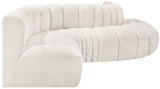 Arc Vegan Leather Modular Sofa – Elevate Your Space with Timeless Sophistication and Versatile Style