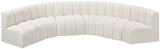Arc Vegan Leather Modular Sofa - Elevate Your Space with Timeless Luxury and Versatile Design Options