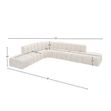 Arc Vegan Leather Modular Sofa – A Stylish, Versatile Statement Piece for Modern Living Spaces