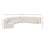 Arc Vegan Leather Modular Sofa – Elevate Your Space with Timeless Sophistication and Versatile Design