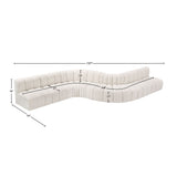 Arc Vegan Leather Modular Sofa - Elevate Your Space with Contemporary Luxury and Versatile Design