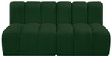 Arc Vegan Leather Modular Sofa - Luxurious Design with Deep Channel Tufting for Chic Interiors