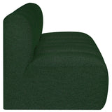Arc Vegan Leather Modular Sofa - Luxurious Design with Deep Channel Tufting for Chic Interiors