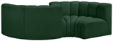 Arc Vegan Leather Modular Sofa - Elevate Your Space with Timeless Sophistication and Versatile Design