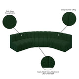 Arc Vegan Leather Modular Sofa: Elevate Your Space with Luxurious Comfort and Modern Versatility