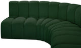 Arc Vegan Leather Modular Sofa: Elevate Your Space with Luxurious Comfort and Modern Versatility