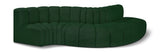 Arc Vegan Leather Modular Sofa – Elevate Your Space with Modern Luxury and Versatile Design Options