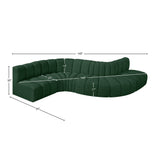 Arc Vegan Leather Modular Sofa – Elevate Your Space with Timeless Sophistication and Versatile Style