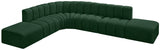 Arc Vegan Leather Modular Sofa – A Stylish, Versatile Statement Piece for Modern Living Spaces